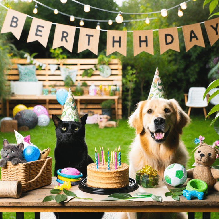 Eco-Friendly Pet Birthday Ideas