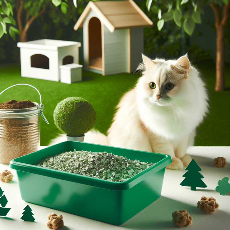 Clean and Green: Homemade Biodegradable Pet Litter