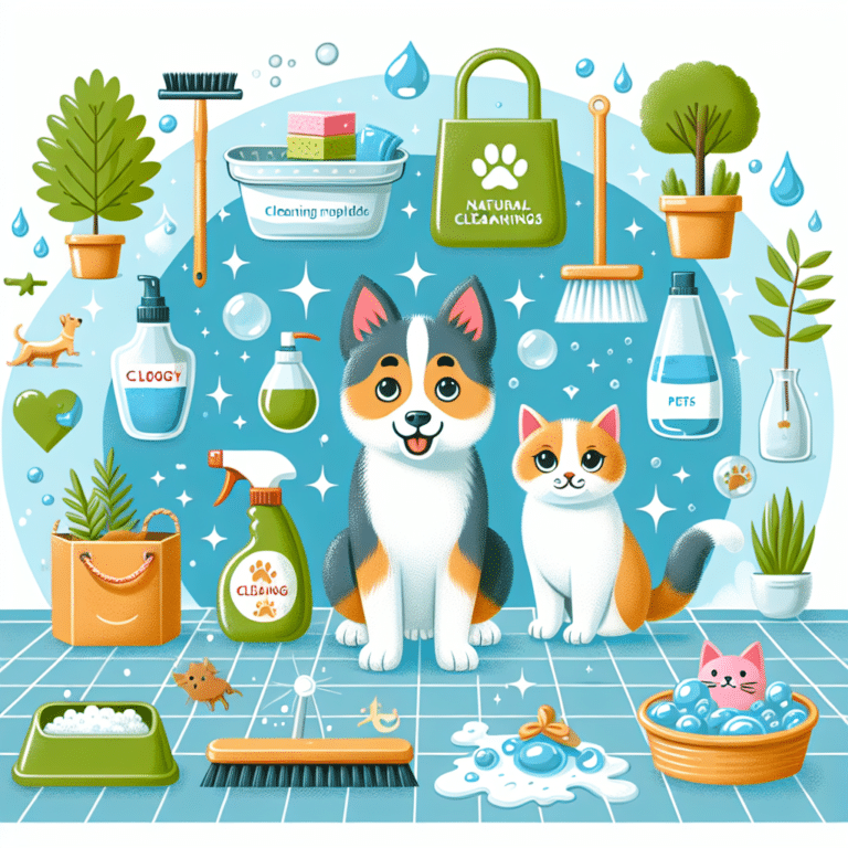 Proper Pet Hygiene: Natural Cleaning for Pet Areas