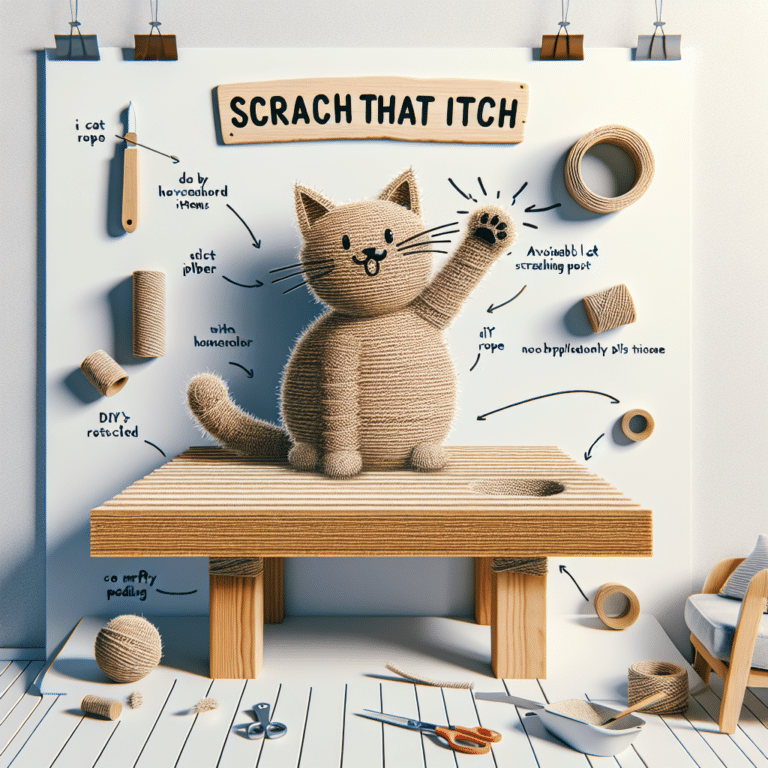 Scratch That Itch: DIY Cat Scratching Post