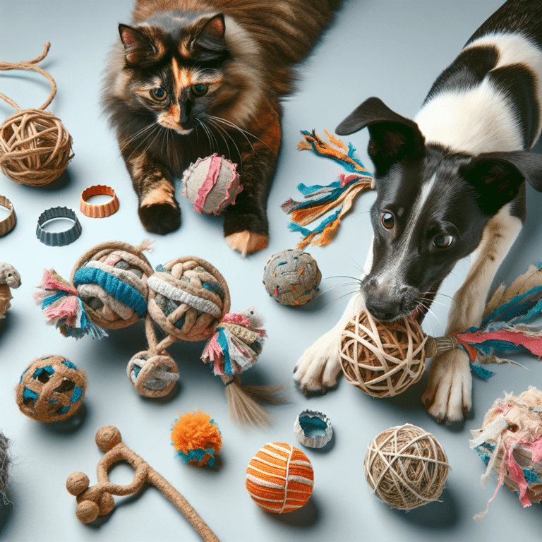 Furry Fun: Recycled Materials for Pet Toys