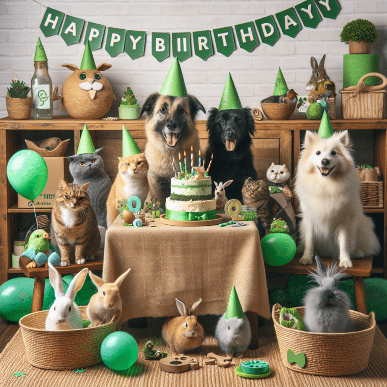 Eco-Friendly Pet Birthday Celebrations: Practical Ideas and Tips