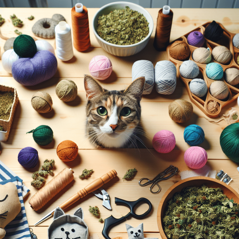 DIY Catnip Toys at Home: Tips and Tricks