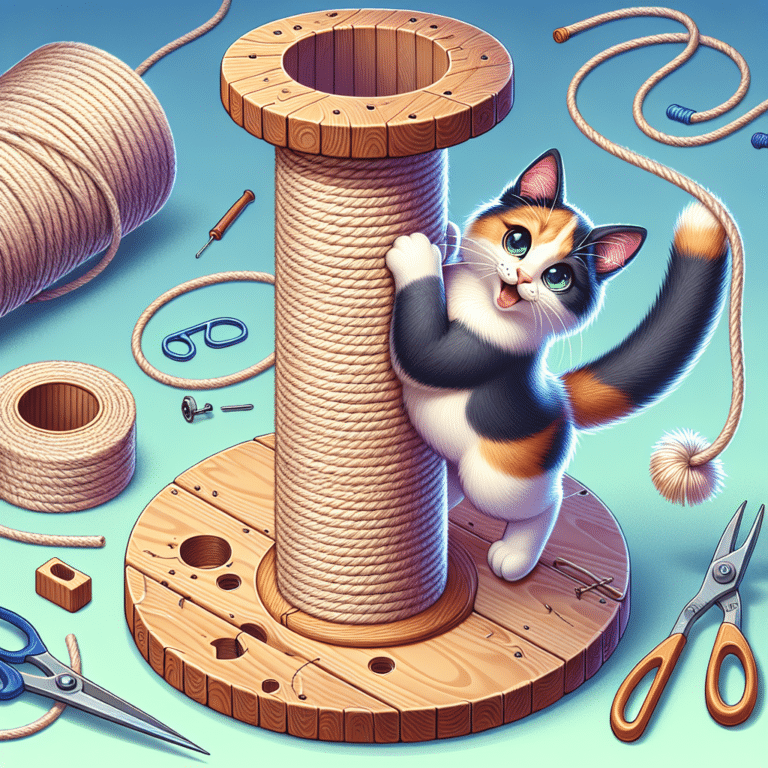 Crafting Your Own Cat Scratching Post